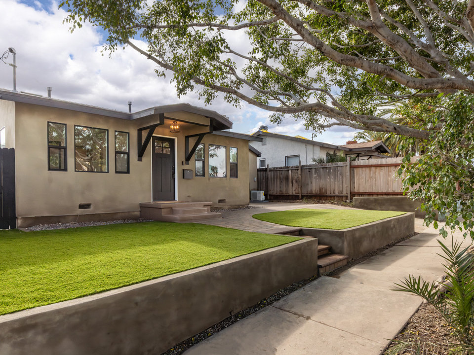 Backyard renovation, Landis Street, San Diego